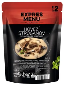 Expres Menu Hovězí Stroganoff 600 g (2 porce)